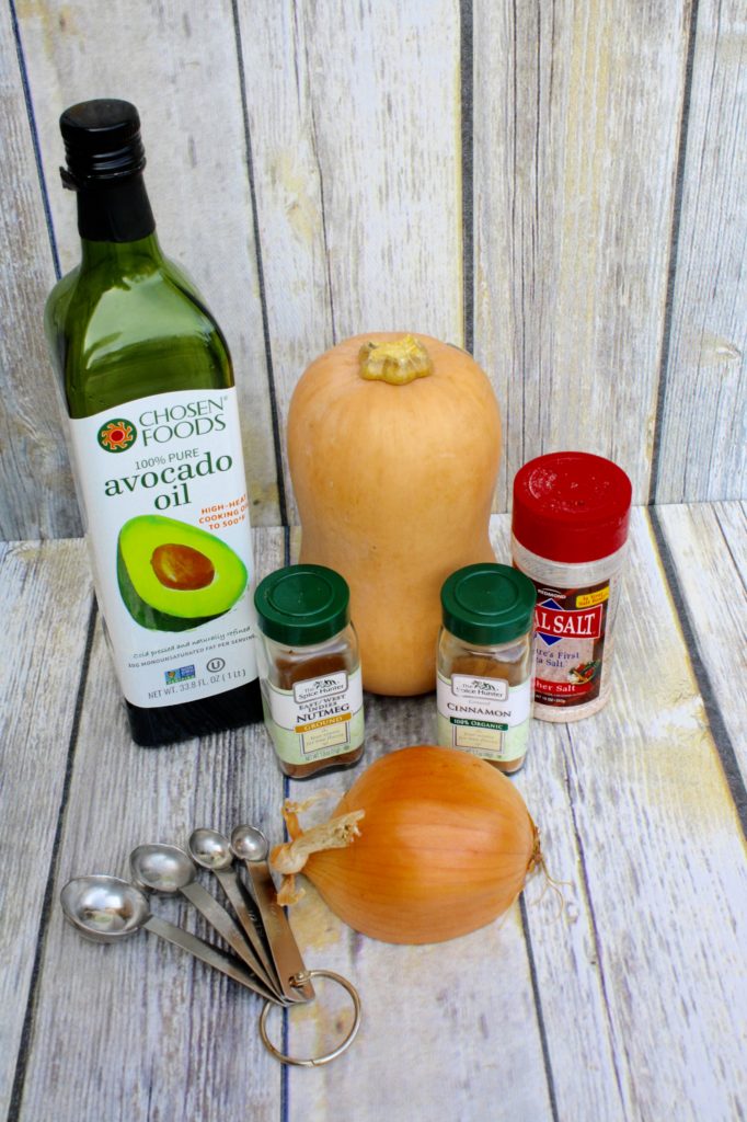 Ingredients for Butternut Squash Soup