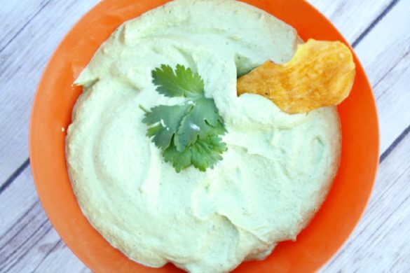 Avocado, Almond, Garlic, Cilantro Dip